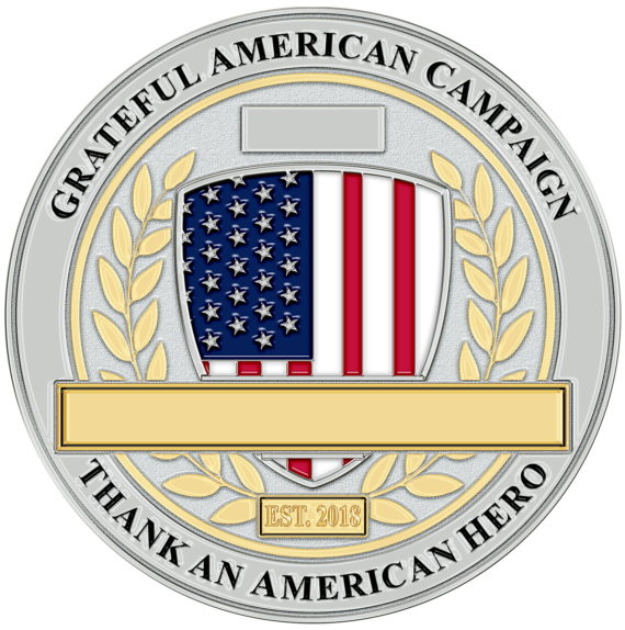 Grateful American Campaign Challenge Coin