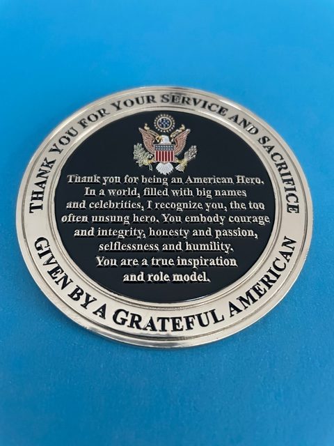 Grateful American Campaign Medallion