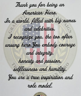 hero statement